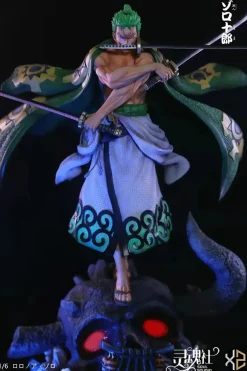 1/6 Scale Wano Country Roronoa Zoro with LED - ONE PIECE Resin Statue - Soul Studios