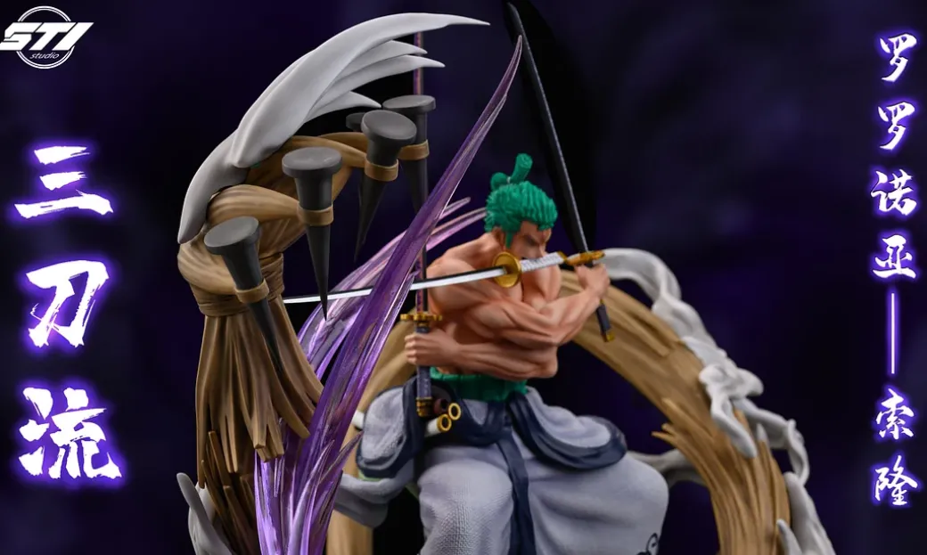1/6 Scale Wano Country Roronoa Zoro - ONE PIECE Resin Statue - STI Studios