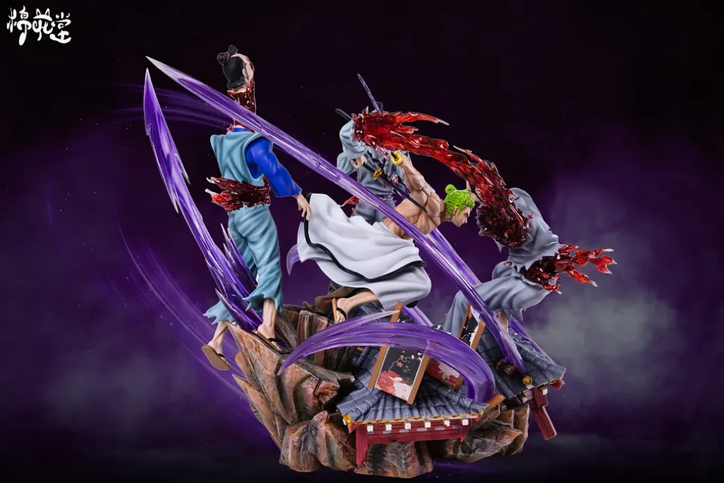 1/6 Scale Wano Country Roronoa Zoro - ONE PIECE Resin Statue - MianHuaTang Studios