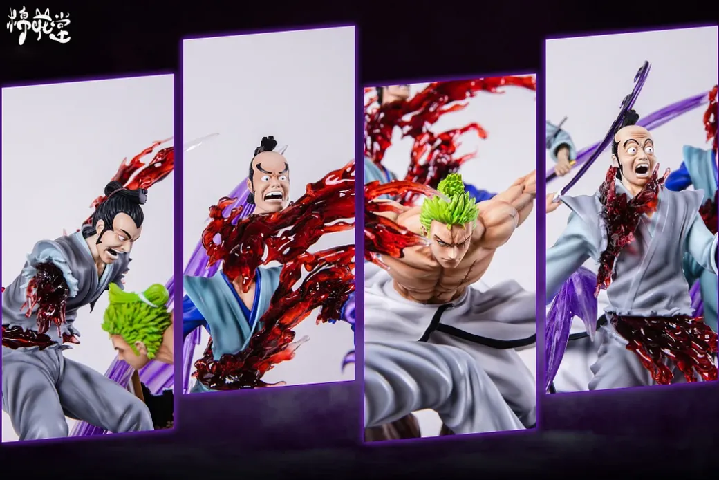 1/6 Scale Wano Country Roronoa Zoro - ONE PIECE Resin Statue - MianHuaTang Studios