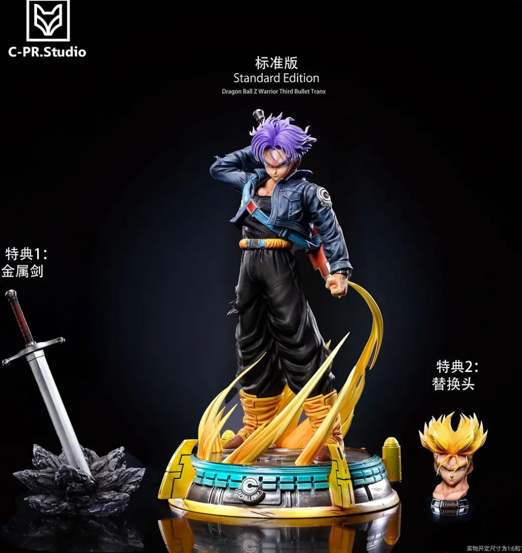 1/6 Scale Warrior Series 03 Future Trunks - Dragon Ball Resin Statue - Cpr Studio