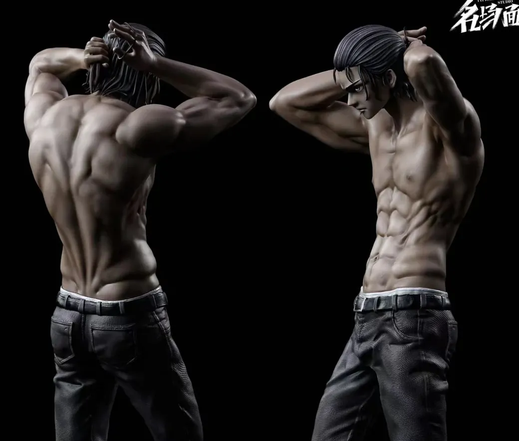 1/6 Scale Watching Mirror Eren Yeager - Attack On Titan Resin Statue - Typical Scene Studio