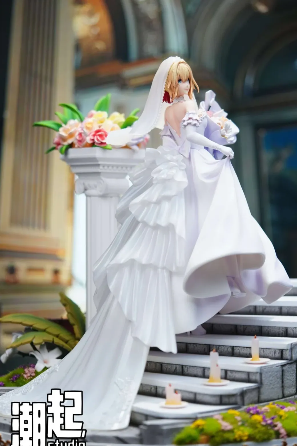 1/6 Scale Wedding Dress Ver. Violet Evergarden - Violet Evergarden Resin Statue - ChaoQi Studio