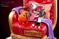 1/4 Scale Wedding ver. Power & Pochita - Chainsaw Man Resin Statue - ZaoHua Studio