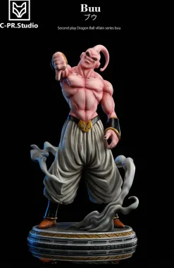 1/6 Scale Wicked Series 002 Majin Buu with LED - Dragon Ball Resin Statue - C-PR Studio