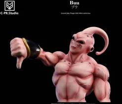 1/6 Scale Wicked Series 002 Majin Buu with LED - Dragon Ball Resin Statue - C-PR Studio