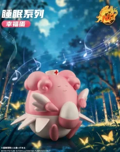 1/20 Scale Word Zukan Sleeping Blissey - Pokemon Resin Statue - NP Studio
