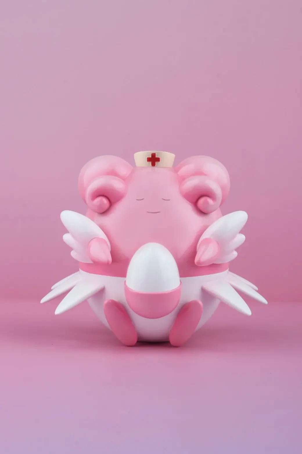 1/20 Scale Word Zukan Sleeping Blissey - Pokemon Resin Statue - NP Studio