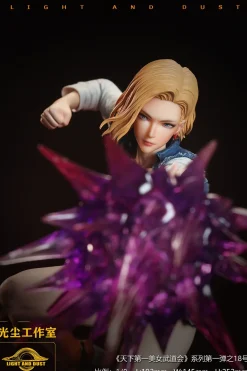 1/8 Scale World First Beauty Martial Arts Tournament Series 001 Android 18 - Dragon Ball Resin Statue - Light and Dust Studio