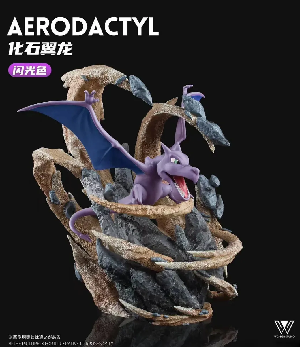 1/20 Scale World Zukan Aerodactyl - Pokemon Resin Statue - Wonder Studio