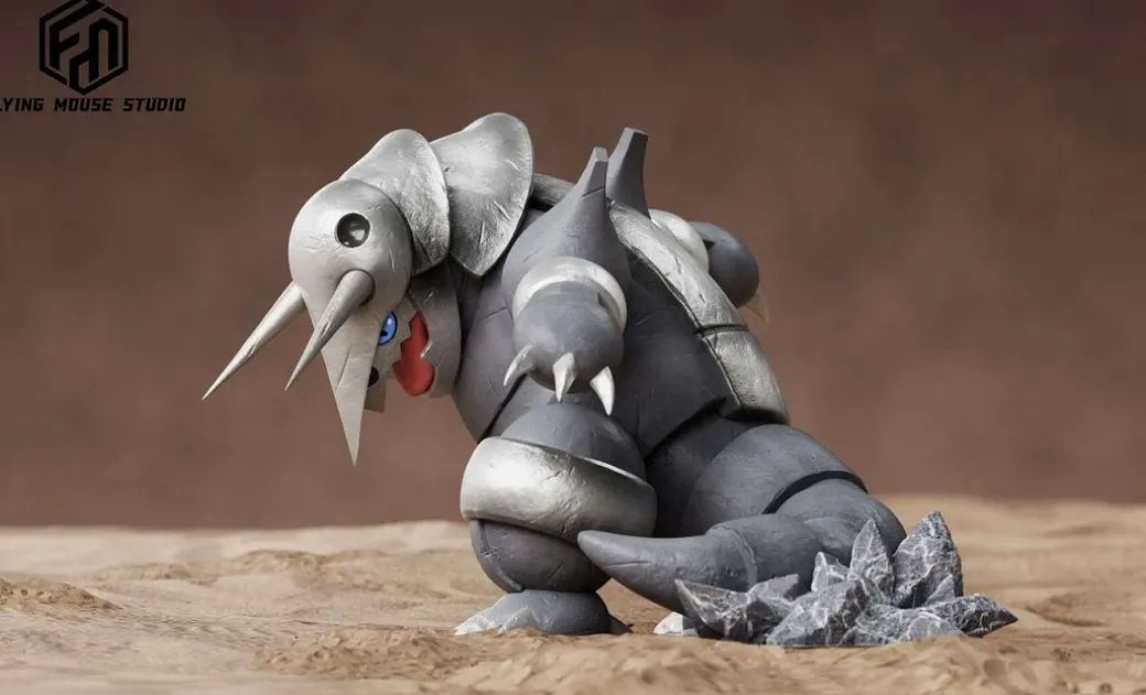 1/20 Scale World Zukan Aggron - Pokemon Resin Statue - Flying Mouse Studio