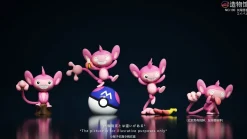 1/20 Scale World Zukan Aipom Set - Pokemon Statue - ZaoWuGuan Studio