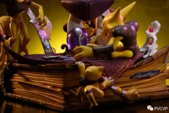 1/20 Scale World Zukan Alakazam Family - Pokemon Resin Statue - North Star Studio