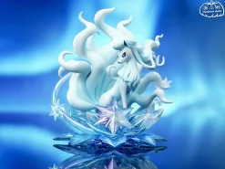 1/20 Scale World Zukan Alolan Ninetales - Pokemon Resin Statue - Pokemon Studio