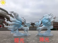 1/20 Scale World Zukan Alolan Ninetales - Pokemon Statue - sun Studio