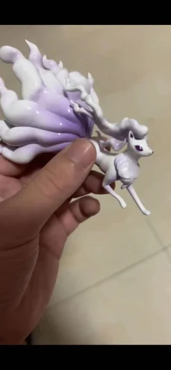1/20 Scale World Zukan Alolan Ninetales - Pokemon Statue - sun Studio