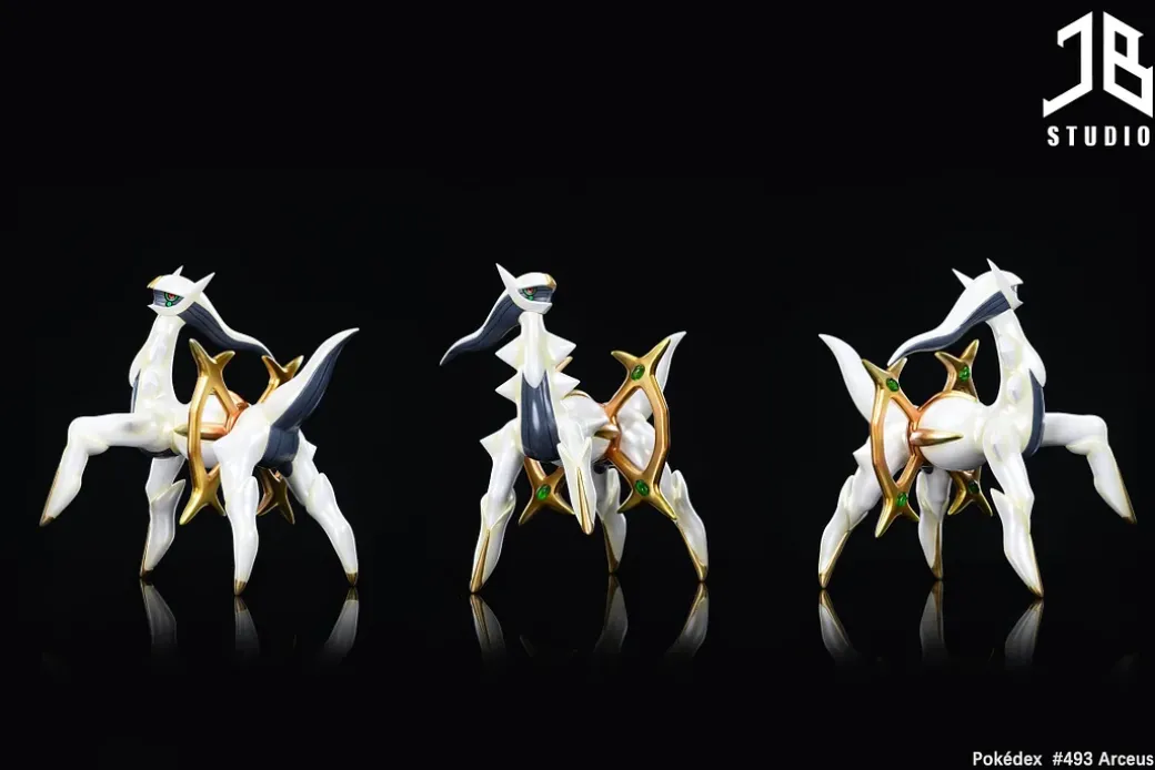 1/20 Scale World Zukan Arceus - Pokemon Resin Statue - JB Studio