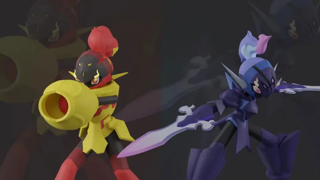 1/20 Scale World Zukan Armarouge & Ceruledge - Pokemon Resin Statue - XiYou Studios