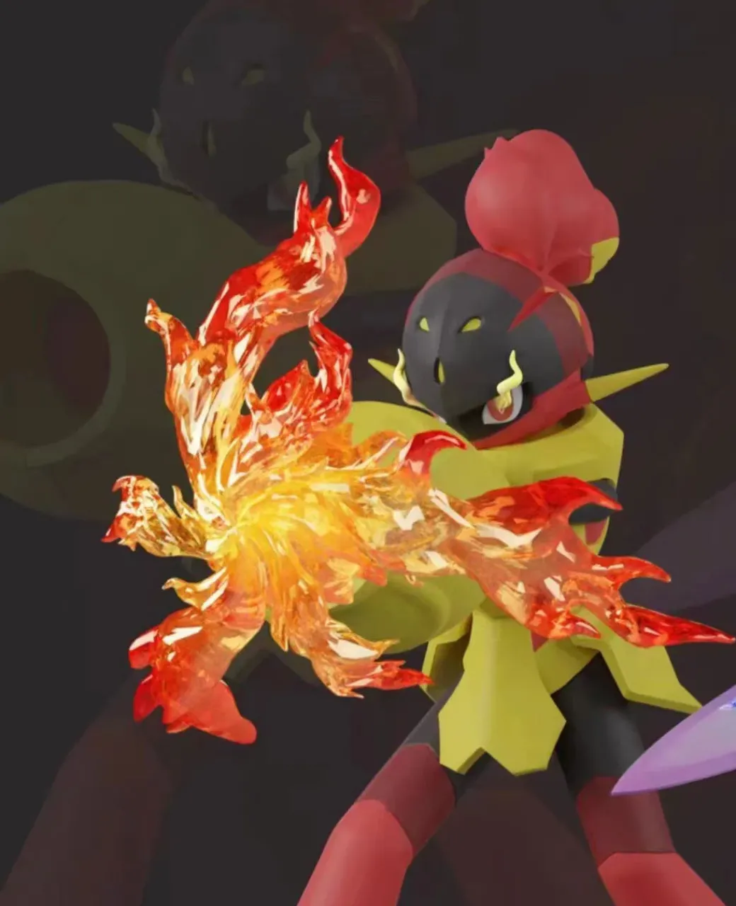 1/20 Scale World Zukan Armarouge & Ceruledge - Pokemon Resin Statue - XiYou Studios