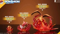 1/20 Scale World Zukan Ash Ketchum & Kanto First Partner Pokémon & Pikachu - Pokemon Resin Statue - KeKe Studio