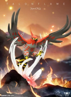 1/20 Scale World Zukan Ash Ketchum's Team Series 001 Kalos Region - Pokemon Statue - poképark Studio