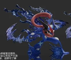 1/20 Scale World Zukan Ash's Greninja - Pokemon Resin Statue - ChaoJiQiu Studio