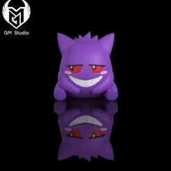 1/20 Scale World Zukan Bad Mood & Evil Smiling & Shy Gengar - Pokemon Statue - GM-Studio