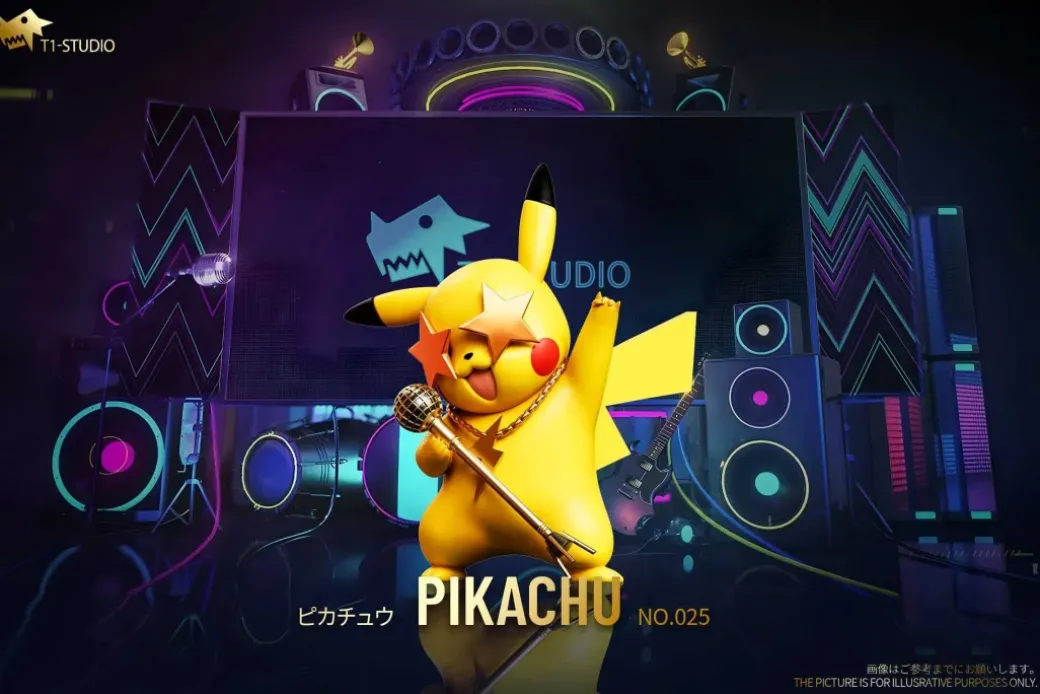 1/20 Scale World Zukan Band Series Charmander & Bulbasaur & Pikachu - Pokemon Statue - T1 Studio