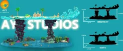 1/20 Scale World Zukan Beach Undersea - Pokemon Resin Statue - AYS Studios