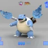 1/20 Scale World Zukan Blastoise - Pokemon Resin Statue - UU Studio