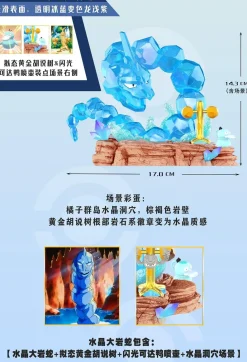 1/20 Scale World Zukan Brock & Geodude & Onix & Crystal Onix & Vulpix & Kalos & Alola Honorary Sword Badge - Pokemon Resin Statue - QN Studios