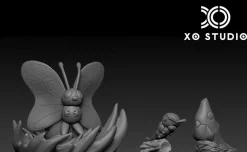 1/20 Scale World Zukan Bug Catcher in Forest - Pokemon Statue - XO Studio