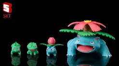 1/20 Scale World Zukan Bulbasaur Evolution Set - Pokemon Statue - SKT Studio