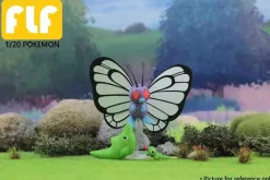 1/20 Scale World Zukan Caterpie & Metapod & Butterfree - Pokemon Statue - FLF Studio