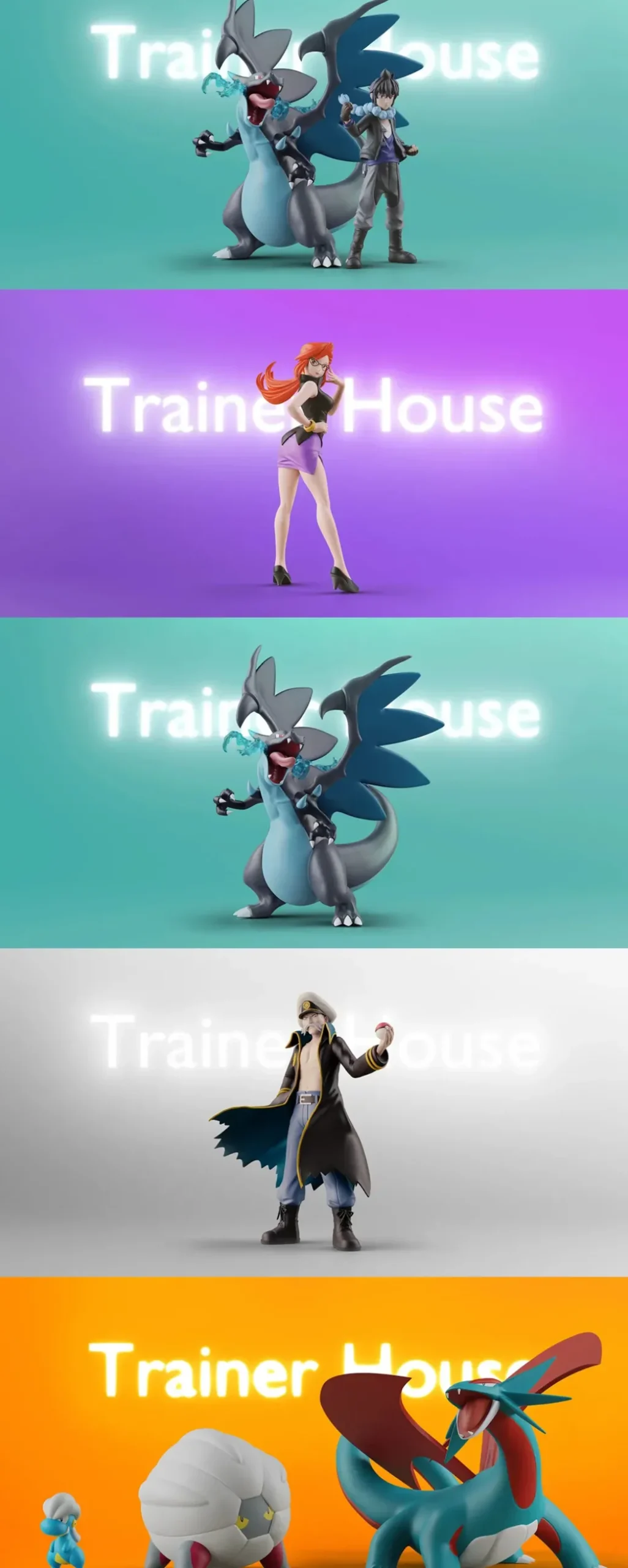 1/20 Scale World Zukan Characters of Pokemon 002 - Pokemon Statue - Trainer House Studios