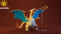 1/20 Scale World Zukan Charizard - Pokemon Statue - sun Studio