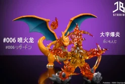 1/20 Scale World Zukan Charizard - Pokemon Statue - JB Studio