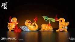 1/20 Scale World Zukan Charmander Set - Pokemon Statue - YueZhiShi Studio