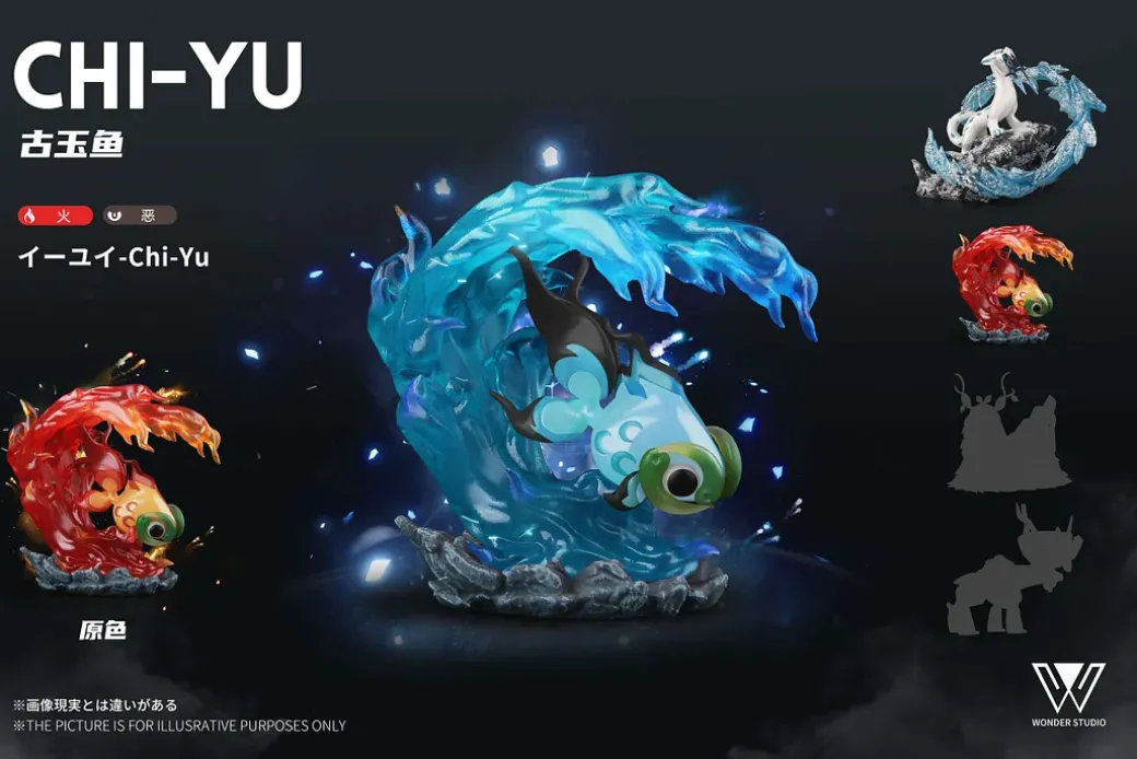 1/20 Scale World Zukan Chi-Yu - Pokemon Statue - Wonder Studio