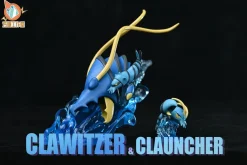 1/20 Scale World Zukan Clawitzer & Clauncher - Pokemon Resin Statue - FangTang Studio