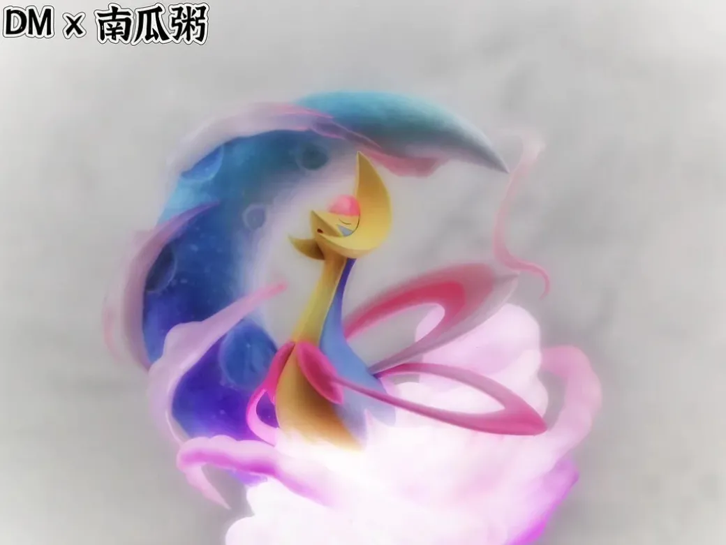 1/20 Scale World Zukan Cresselia - Pokemon Resin Statue - DM Studios