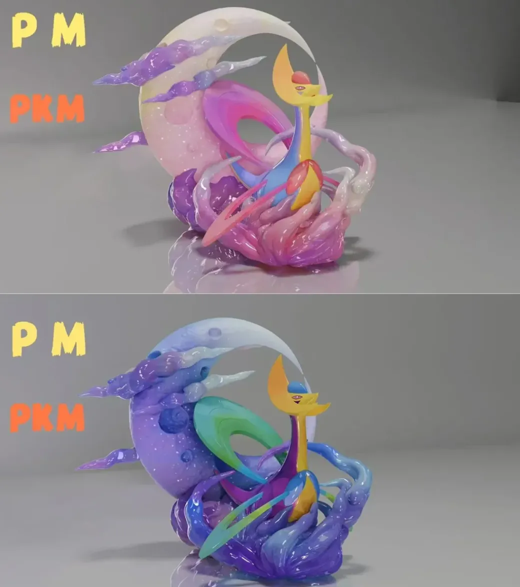 1/20 Scale World Zukan Cresselia - Pokemon Resin Statue - PM-Studios