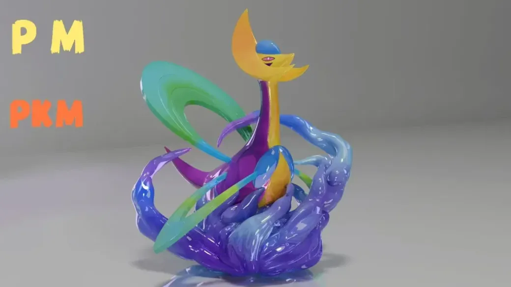 1/20 Scale World Zukan Cresselia - Pokemon Resin Statue - PM-Studios