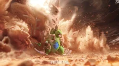 1/20 Scale World Zukan Desert King Tyranitar - Pokemon Statue - CM Studio