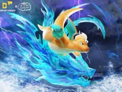 1/20 Scale World Zukan Dragonite - Pokemon Resin Statue - DM Studios