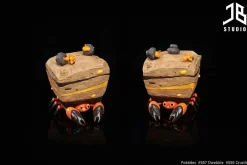1/20 Scale World Zukan Dwebble & Crustle - Pokemon Resin Statue - JB Studio