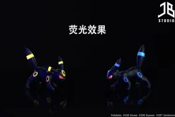 1/20 Scale World Zukan Eevee & Espeon & Umbreon - Pokemon Resin Statue - JB Studio