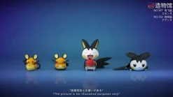 1/20 Scale World Zukan Electric Type Mouse Family - Pokemon Statue - ZaoWuGuan Studio