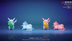 1/20 Scale World Zukan Electric Type Mouse Family - Pokemon Statue - ZaoWuGuan Studio