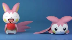 1/20 Scale World Zukan Electric Type Mouse Family - Pokemon Statue - ZaoWuGuan Studio